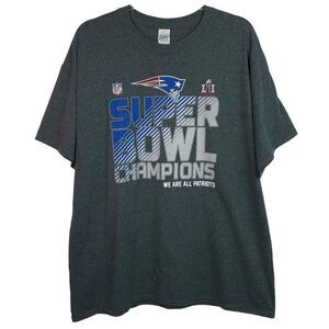 Gildan 2017 Super Bowl Champions New England Patriots T-Shirt XL X-Large